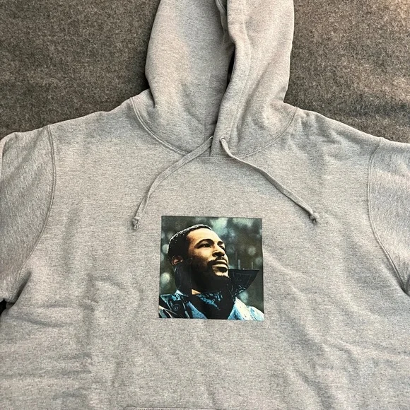 SUPREME FW18 Marvin Gaye Pullover Hoodie